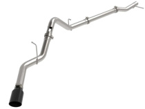 GM Pick-up 2023-2024 L6-3.0L (td) LZ0 Large Bore-HD 3 IN 409 SS Cat-Back Sportavgassystem aFe Power - Svarta Utblås